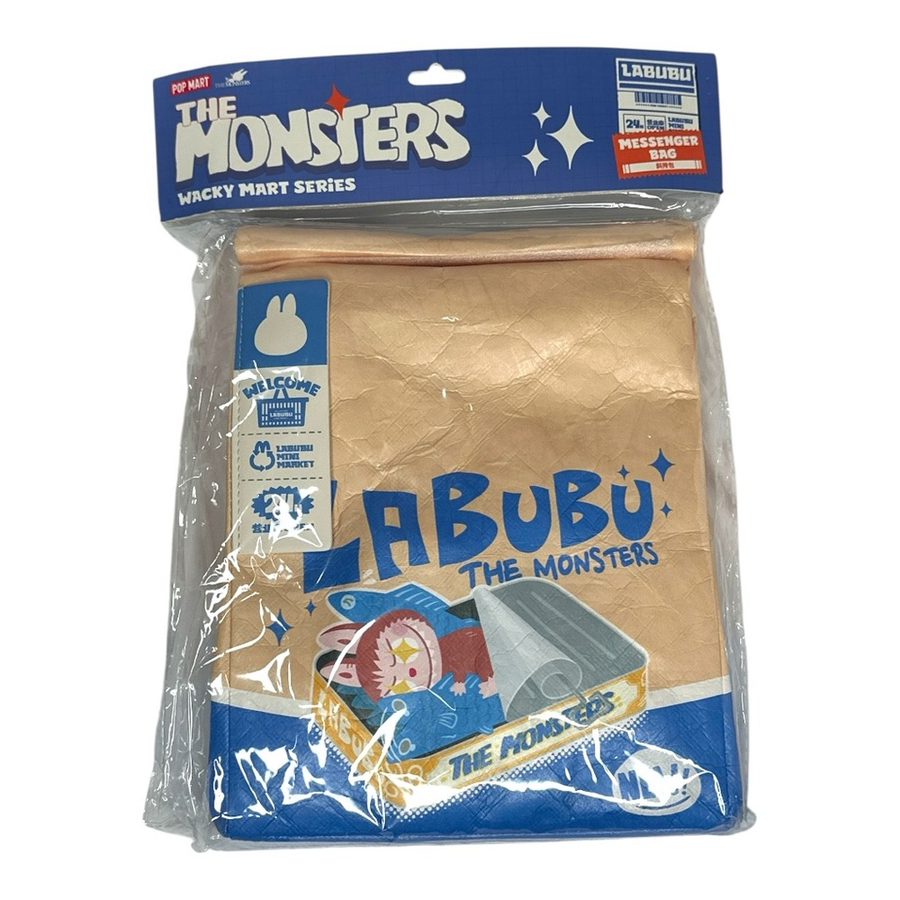 LABUBU THE MONSTERS Wacky Mart Series-Messenger Bag By POP MART - Picture 3 of 14